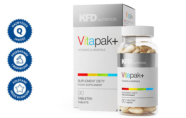 KFD VITAPAK WITAMINY I MINERAŁY ORGANICZNE 45 dni 6447655983