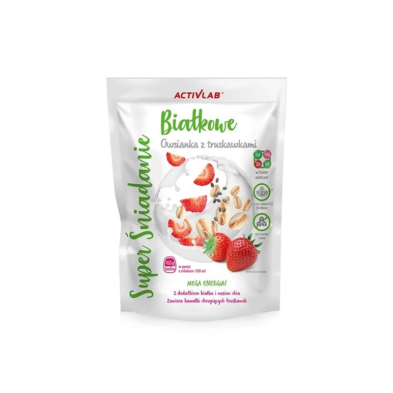 Activlab Super Śniadanie - Owsianka z owocami - 300 g