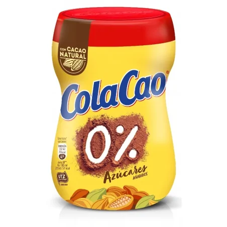 ColaCao Rozpuszczalny napój kakaowy 0% 300g bez dodatku cukru