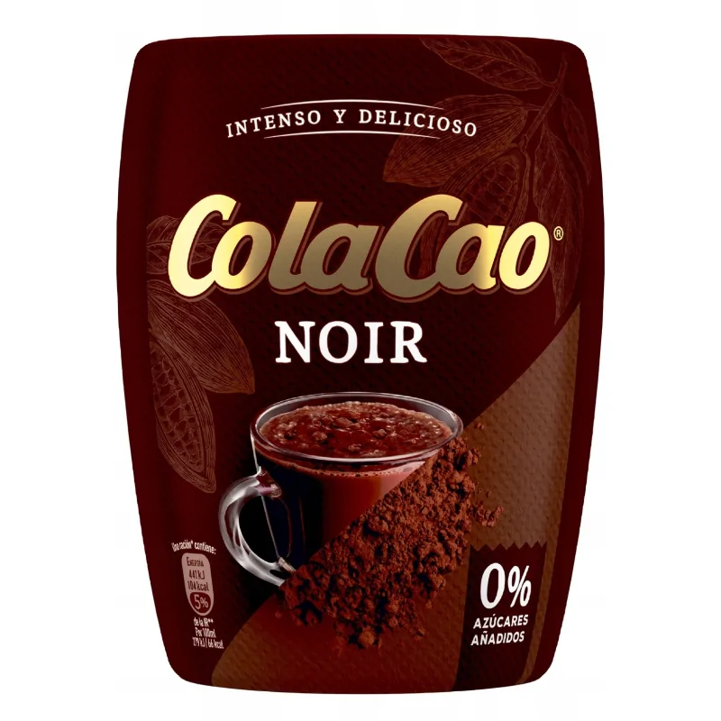 ColaCao Rozpuszczalny napój kakaowy Noir 300g kakao odtłuszczone (50%)