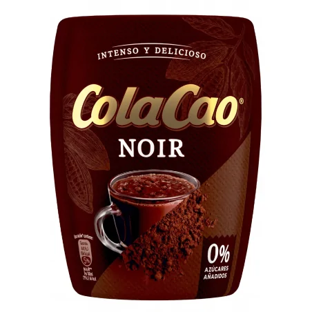 ColaCao Rozpuszczalny napój kakaowy Noir 300g kakao odtłuszczone (50%)
