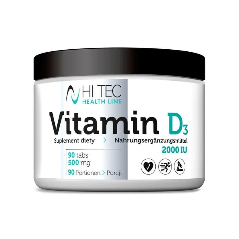 Hi Tec Vitamin D3 - 90 tabl.