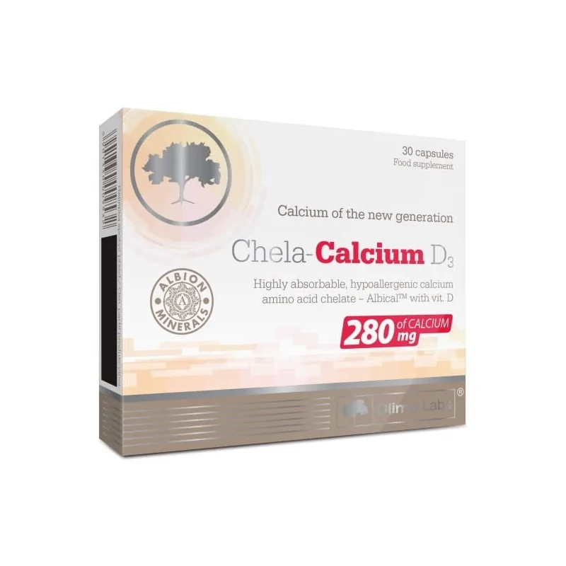 Olimp Chela Calcium D3 - 30 kaps.