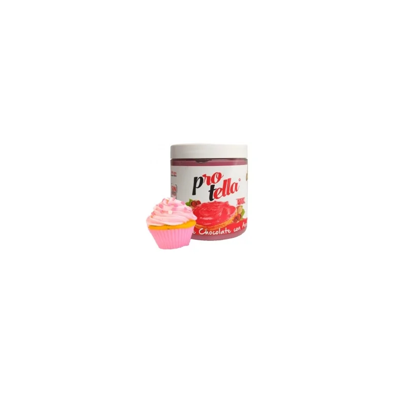 Protella Krem orzechowo czekoladowy 250g - Pink
