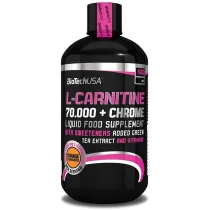 Bio Tech USA - L-carnitine liquid 70 000 + CHROM 500ml