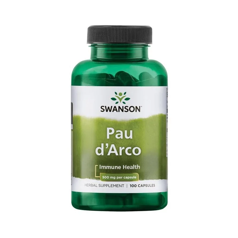 Swanson Pau d`Arco 500 mg - 100 kaps.