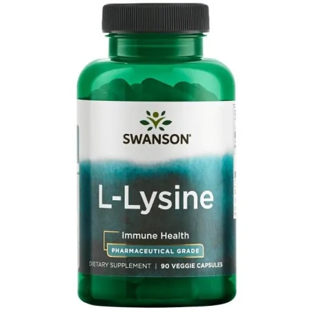 Swanson L-Lysine 90 kaps. [500mg] - LIZYNA