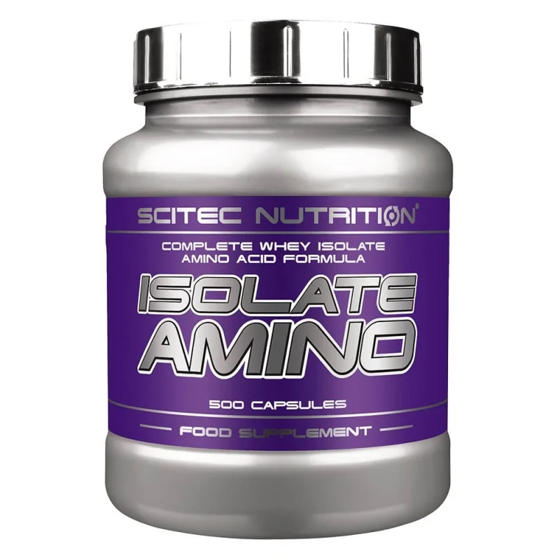 Scitec Isolate Amino - 500 kaps.