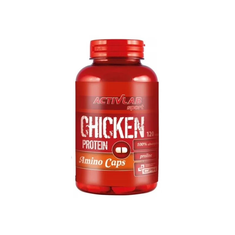 Activlab Chicken Protein Amino Caps 120kaps.