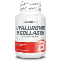 Bio Tech USA Hyaluronic & Collagen - 30 kaps.