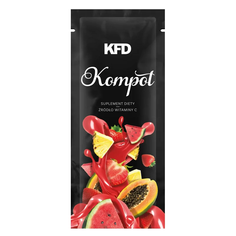 KFD Kompot - 1 saszetka - 7,5 g (Koncentrat smakowy z witaminą C)