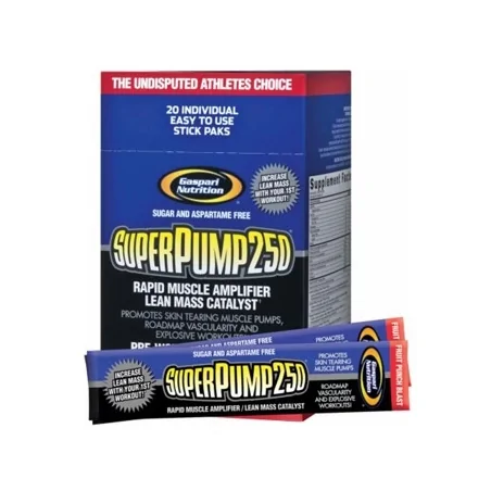 Gaspari SuperPump 250 Stick Paks - 20 sasz.