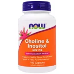 Now Foods Choline and Inositol - 100 kaps.