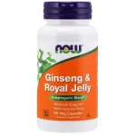 Now Foods Ginseng & Royal Jelly - 90 Caps