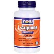 Now Foods L-Arginine 500 mg - 100 kaps.