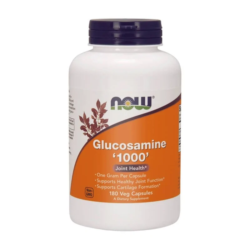 Now Foods Glucosamine '1000' HCL - 180 kapsułek.