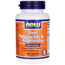 NOW Foods Liver Detoxifier and Regeneration 90 kap.