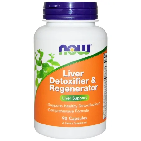 NOW Foods Liver Detoxifier and Regeneration 90 kap.