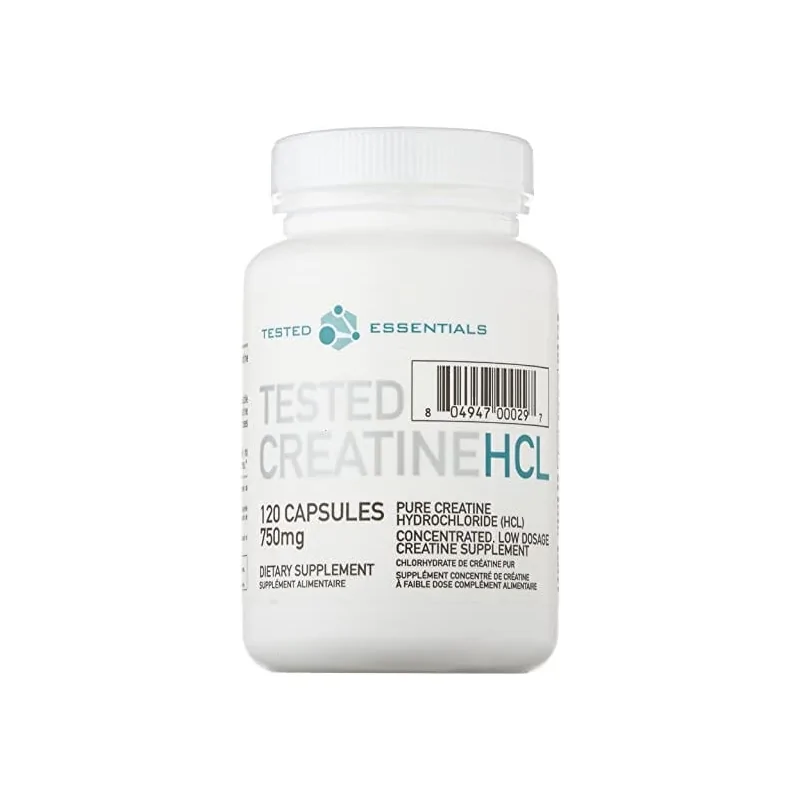 Tested Nutrition Creatine HCL - 120 caps. [750mg]