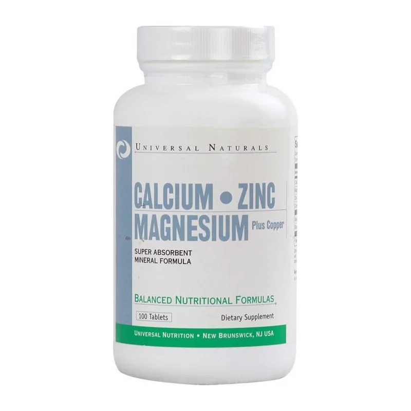 Universal Calcium Zinc Magnesium 100 tabl.