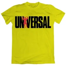 Koszulka T-SHIRT Universal Nutrition - kolor żółty
