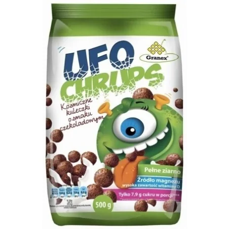 Granex UFO kuleczki o smaku czekoladowym - 500 g