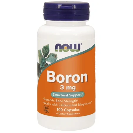 Now Foods Boron 3 mg - 100 kaps.