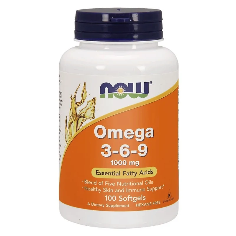 Now Foods Omega 3-6-9 1000 mg - 100 softgels