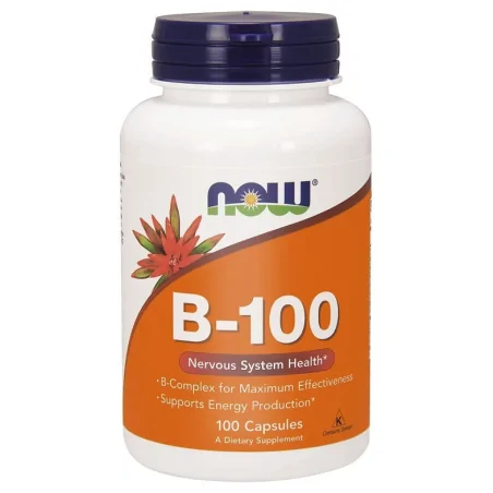 Now Foods Vitamin B-100 100 kaps.