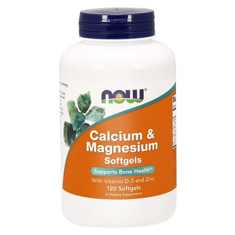 Now Foods Calcium and Magnesium - 120 kaps.