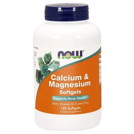 Now Foods Calcium and Magnesium - 120 kaps.