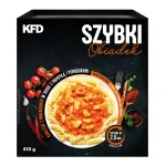 KFD Szybki Obiadek - Kurczak z makaronem w sosie z papryką i pomidorami - 410 g 