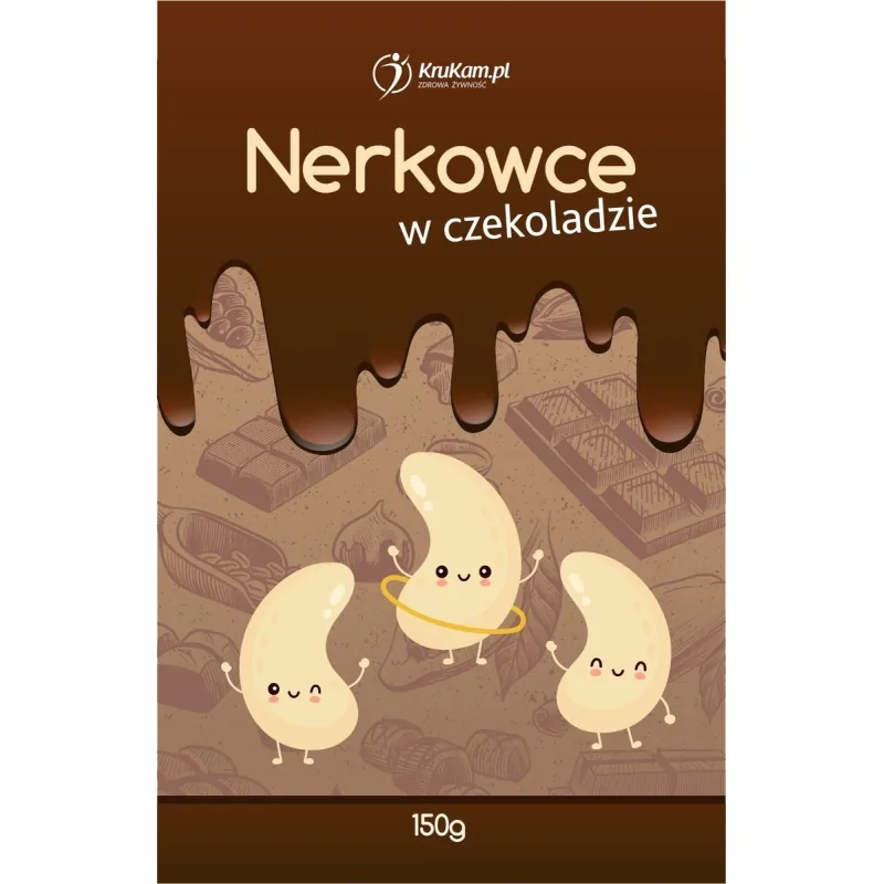KruKam Nerkowce w czekoladzie - 150 g