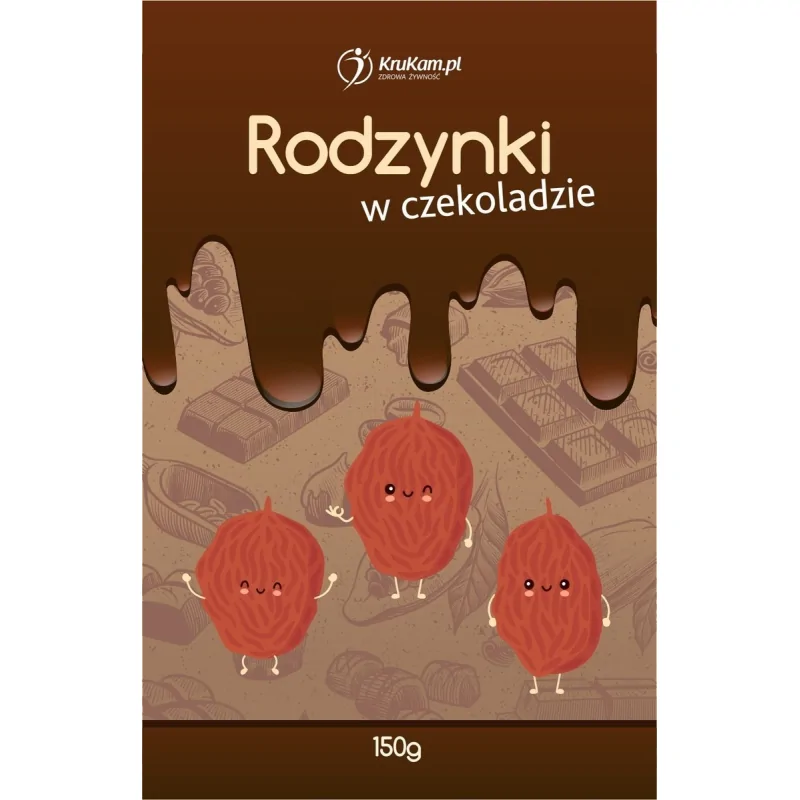 KruKam Nerkowce w czekoladzie - 150 g