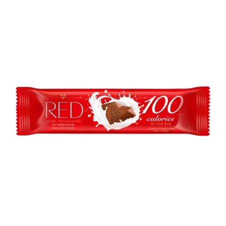 RED Czekoladka mleczna 26g (105 kalorii)