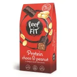 feel FIT Protein choco and peanut - 83 g (proteinowe czekoladki orzechowe, bez cukru)