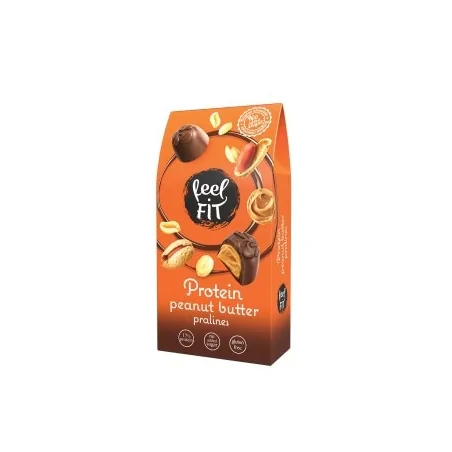 feel FIT Protein peanut butter pralines - 66 g (praliny z masłem orzechowym, bez cukru)