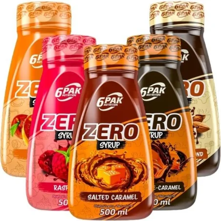 6PAK Syrup ZERO 500 ml
