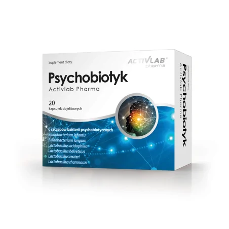 Activlab Psychobiotyk - 20 kaps. Activlab Psychobiotyk - 20 kaps.