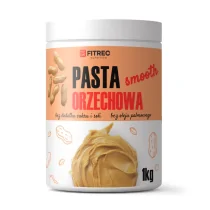 FITREC Pasta orzechowa 1000g - Smooth