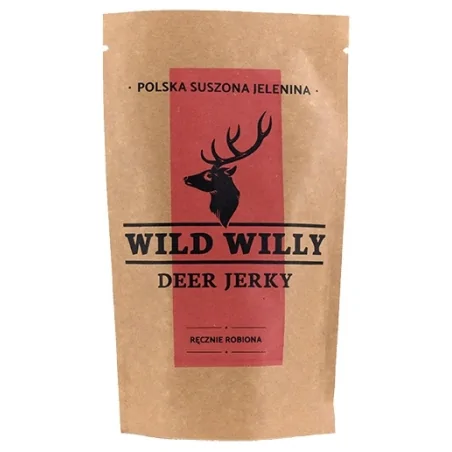 Wild Willy Deer Jerky 30 g - Classic [suszona jelenina]