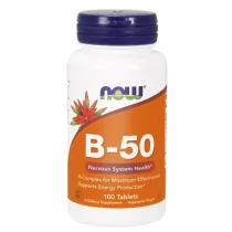 Now Foods Vitamin B-50 - 100 tabl.