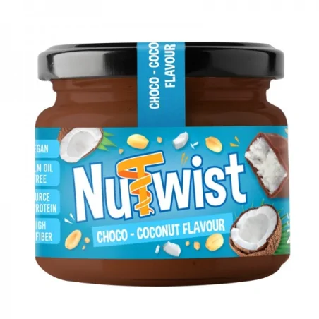 Nutura NUTWIST - 250 g - Krem z orzeszków ziemnych
