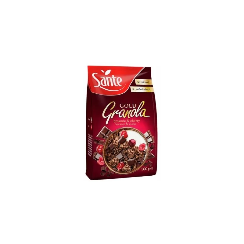Sante Gold Granola 300g - Brownie and cherry