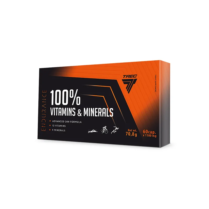 Trec ENDU 100% Vitamins & Minerals - 60 kaps