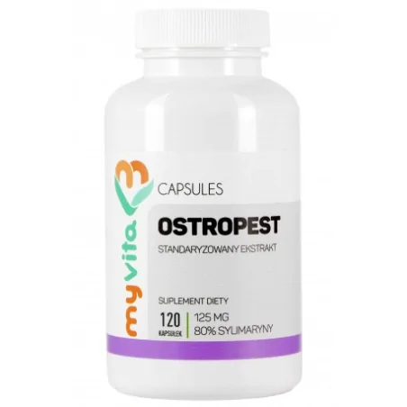 MyVita Ostropest Ekstrakt 125 mg - 120 kaps.