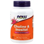 Now Foods Choline and Inositol - 100 kaps.