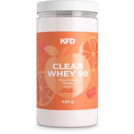 KFD Clear Whey 90 Whey Protein Isolate - 420 g (Hydrolizowany Izolat białka serwatkowego) KFD Clear Whey 90 Whey Protein Isolate - 420 g (Hydrolizowany Izolat białka serwatkowego)