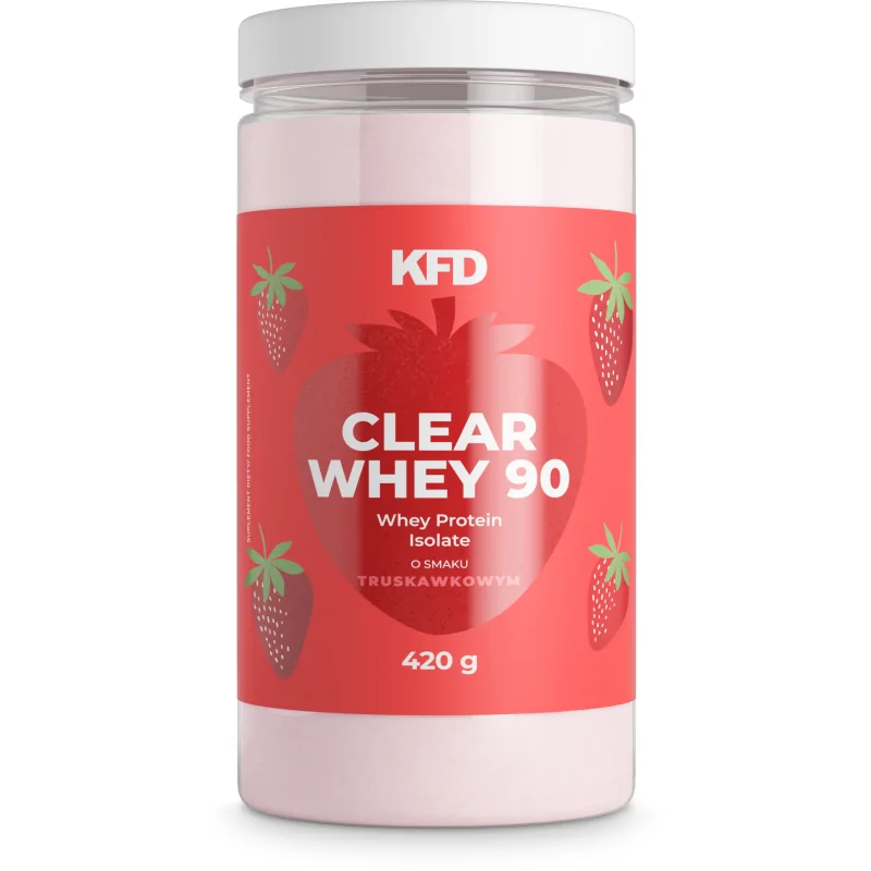 KFD Clear Whey 90 Whey Protein Isolate - 420 g (Hydrolizowany Izolat białka serwatkowego)
