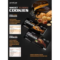 Activlab Sweet Yummy Cookies 128 g - z nadzieniem z orzeszków ziemnych